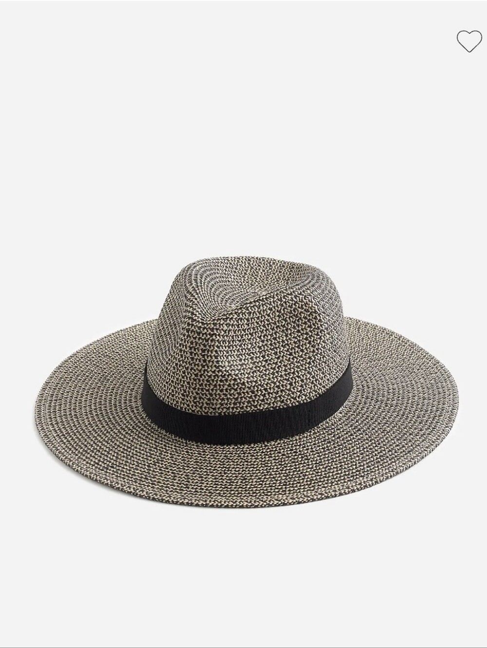 J. Crew Marled Wide Brim Packable Hat NWT